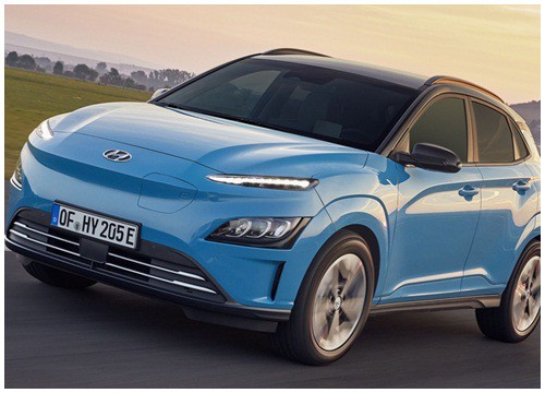 Hyundai Kona 2021 bản chạy điện được ra mắt