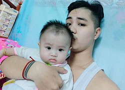 Khoảnh khắc đáng yêu của 'người đàn ông' đầu tiên tại Việt Nam mang thai bên cạnh con gái 6 tháng tuổi