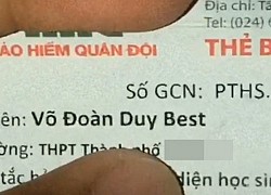 Nam sinh có cái tên lạ dài 4 chữ, đọc xong ai cũng cười lăn: Không giỏi thì cũng giàu lắm đây