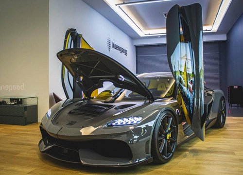 Siêu xe 4 chỗ ngồi Koenigsegg Gemera rời Thái Lan, lên đường vi vu thế giới