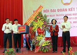 Trưởng Ban Dân vận dự ngày hội đại đoàn kết toàn dân tộc tỉnh Bắc Giang