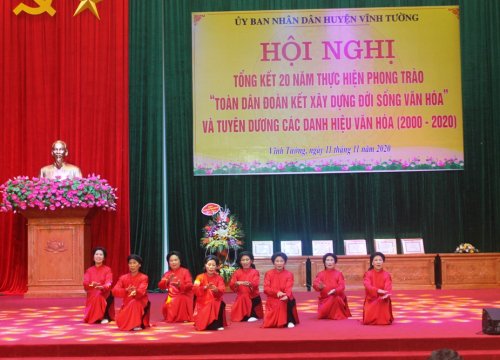 Vĩnh Phúc: Vĩnh Tường lan tỏa phong trào "Toàn dân đoàn kết xây dựng đời sống văn hóa"