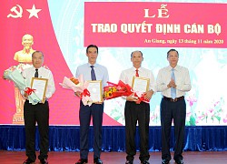 An Giang: Trao quyết định cán bộ thuộc diện Ban Thường vụ Tỉnh ủy quản lý