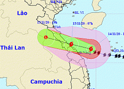 Bão Vamco đổ bộ miền Trung rạng sáng mai