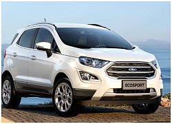 Giá xe ô tô hôm nay 14/11: Mua xe Ford EcoSport được ưu đãi 25 triệu đồng