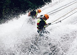 Leo dây vượt thác - trải nghiệm cảm giác mạnh nên thử khi đến Đà Lạt