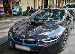 Lộ diện xế hộp BMW i8 đẳng cấp 7,5 tỷ phiên bản 'độc - lạ' do chú rể Xemesis lái đến rước dâu