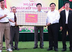 Nghệ An: Đồng chí Nguyễn Xuân Thắng dự Ngày hội Đại đoàn kết tại Thanh Chương