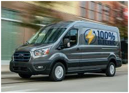 Xe chạy điện Ford E-Transit 'trình làng', có thể đi được 202 km