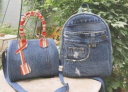 Biến hóa quần jeans cũ thành đồ thời trang độc lạ không đụng hàng