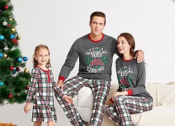 7 gợi ý pyjama Giáng sinh xinh xắn, ấm cúng cho cả gia đình