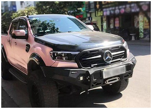 Ford Ranger độ bán tải hạng sang Mercedes-Benz tại Nam Định