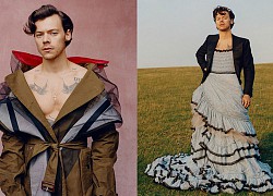 Harry Styles mặc váy 'bánh bèo' khiến người nổi tiếng Mỹ đấu khẩu gây sốc