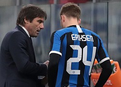 Mâu thuẫn với HLV Conte đẩy Eriksen khỏi Inter