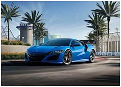 Ngắm Acura NSX 2021 sơn Long Beach Blue Pearl hơn 4 tỷ đồng