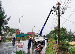 Quảng Bình: Đã cấp điện trở lại cho 100% khách hàng