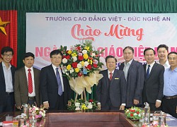 Trường cao đẳng Việt Đức khai giảng năm học mới, kỷ niệm ngày nhà giáo Việt Nam