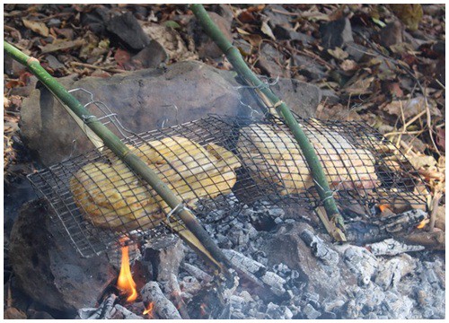 Về rẫy ăn gà ngủ trên cây