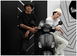 Vespa S 125 i-Get bản đặc biệt, màu đen đậm cá tính