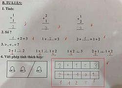 &#8220;2+1&#8243; lớn hơn &#8220;1&#8243; rõ ràng là đúng nhưng vẫn bị cô giáo gạch sai, dân mạng lại nổ ra cuộc tranh cãi gay gắt