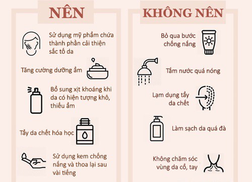 5 việc nên và không nên giúp bảo vệ da trong mùa lạnh