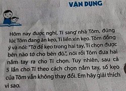 Cho kẹo vào một trong 2 bàn tay, cho chọn 5 lần bất kỳ. Vì sao cả 5 lần đều không trúng kẹo?