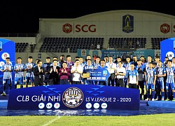 CLB Bóng đá BR-VT giành giải phong cách tại giải hạng Nhất Quốc gia 2020