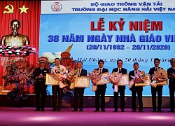 Đại học Hàng hải Việt Nam khen thưởng các nhà giáo tiêu biểu