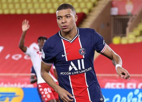 Mbappe lập cú đúp, PSG vẫn thua ngược Monaco