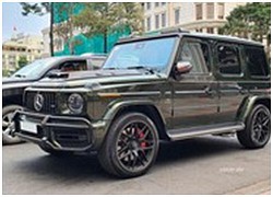 Mercedes-AMG G63, sơn xe bằng 3 xe ga Honda SH ở Sài Gòn