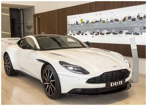 Aston Martin DB11 giá 15,2 tỷ - siêu xe thanh lịch kiểu Anh