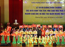 Quận Hoàng Mai (Hà Nội) tuyên dương các nhà giáo mẫu mực, tiêu biểu