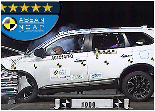 Sau 2 năm ra mắt, Mitsubishi mới đem Outlander đi thử nghiệm an toàn ASEAN NCAP