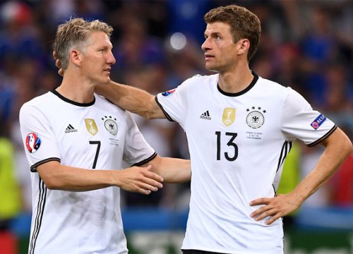 Schweinsteiger: 'Vì sao Boateng và Muller không ở tuyển Đức?'