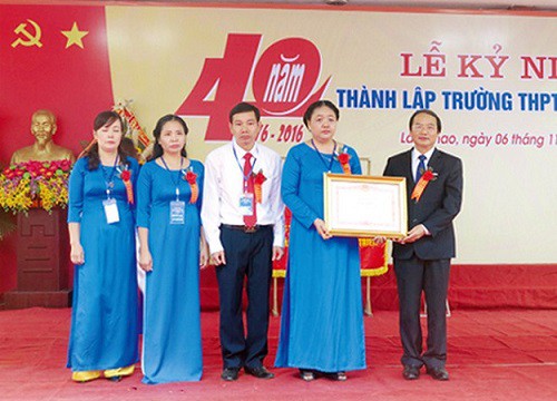 THPT Phong Châu (Phú Thọ) tự hào ngôi trường trên đất Tổ