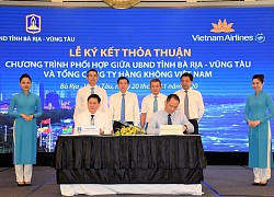 Vietnam Airlines hợp tác với tỉnh Bà Rịa - Vũng Tàu và Saigontourist quảng bá du lịch