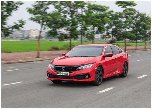 Bảng giá xe Honda Civic lăn bánh tháng 11/2020