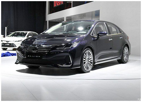 Chi tiết sedan Toyota Allion 2021 mới cho thị trường Trung Quốc