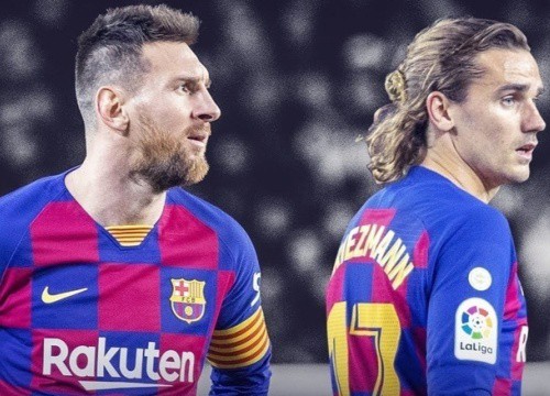 Griezmann bức xúc, lên tiếng về mối quan hệ với Messi