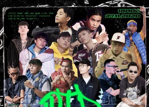 Hậu Rap Việt, Ricky Star Lăng LD cùng OTĐ Gang tổ chức đêm nhạc dành cho người hâm mộ