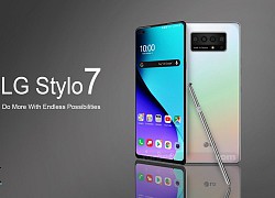 Hình ảnh về LG Stylo 7 với 4 camera và bút cảm ứng