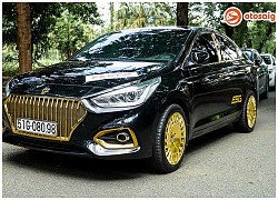 Hyundai Accent độ phong cách Mercedes-Maybach ở Sài Gòn