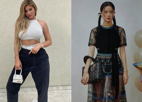 Kylie Jenner, Jisoo (BLACKPINK) lăng xê mốt đính kim băng vào quần áo