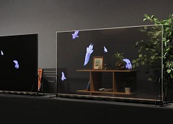 Panasonic ra mắt màn hình OLED trong suốt đầu tiên