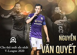 Văn Quyết xuất sắc nhất V-League 2020: Cú hích cho danh hiệu QBV