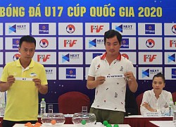 12 đội tranh tài ở VCK U17 Cúp Quốc gia 2020