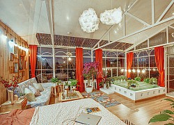 Chi 250 triệu, cô nàng biến tầng thượng thành penthouse giữa lòng Hà Nội, sáng tạo nhất là bể cá Koi