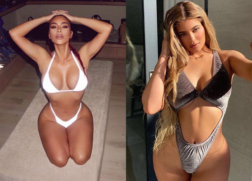 Cuộc chiến body "bí thở" căng đét của Kim và Kylie Jenner: Cô em át luôn cô chị nhờ cắt xẻ hiểm hóc, phơi bày đến 80% body!