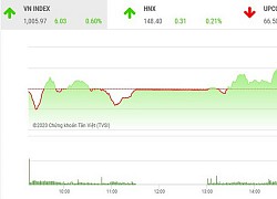 Giao dịch chứng khoán chiều 26/11: VN-Index vượt qua 1.000 điểm