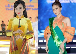 Khánh Ngân cùng BTV Hoài Anh khoe sắc